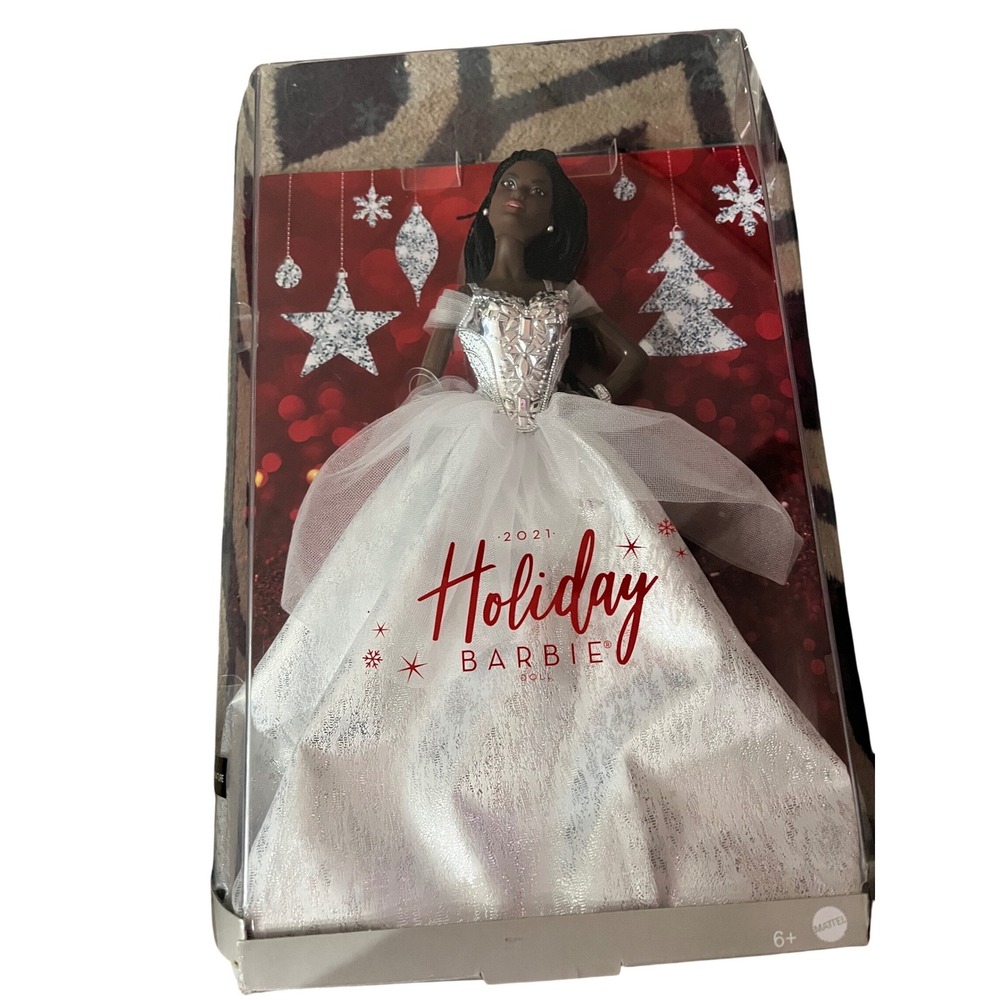 2021 Holiday Barbie Doll NEW in Box Limited Edition Festive Winter Gown